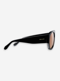 Lira Sunglasses | Black Brown
