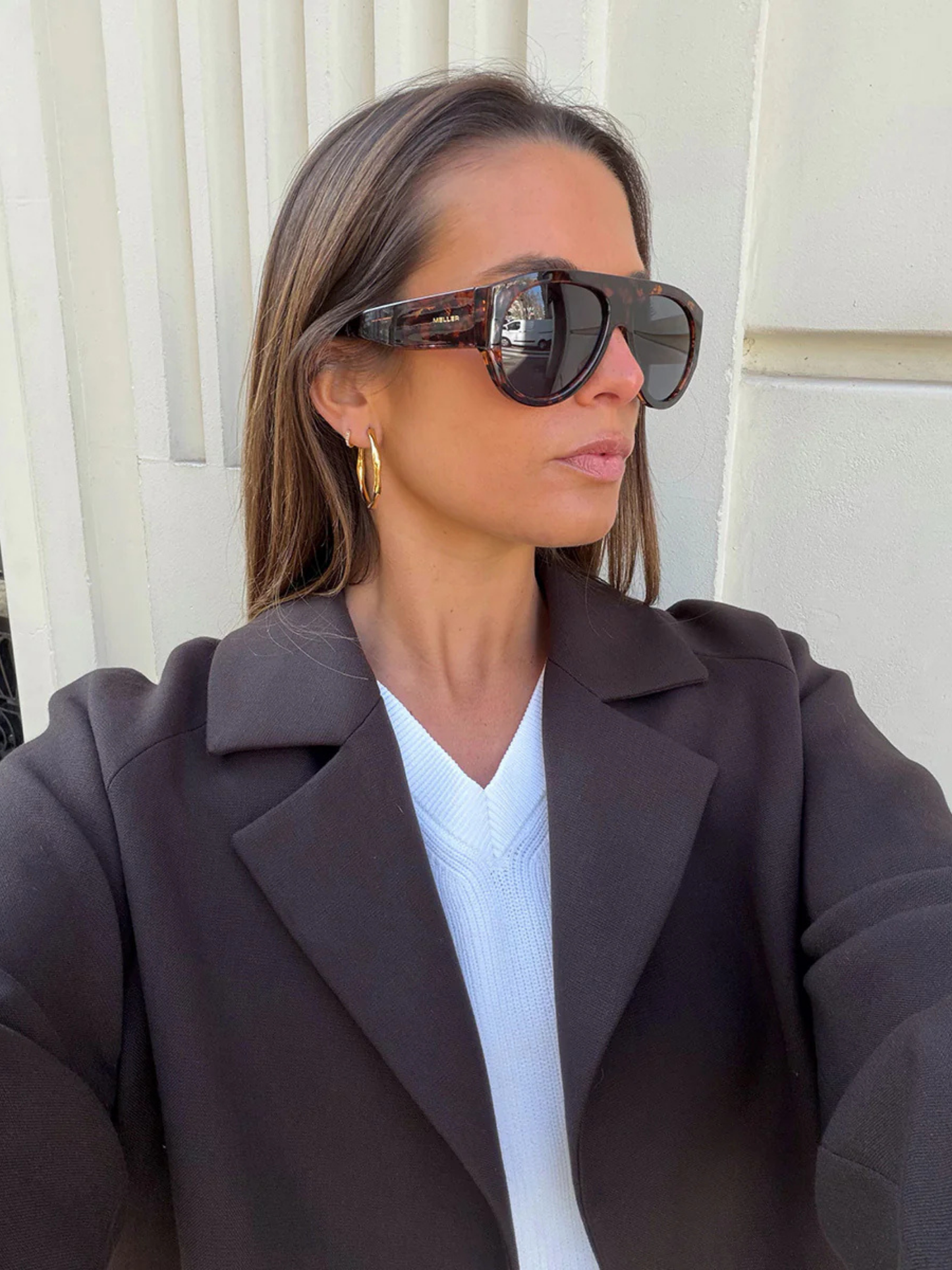 Lira Sunglasses | Tigris Carbon