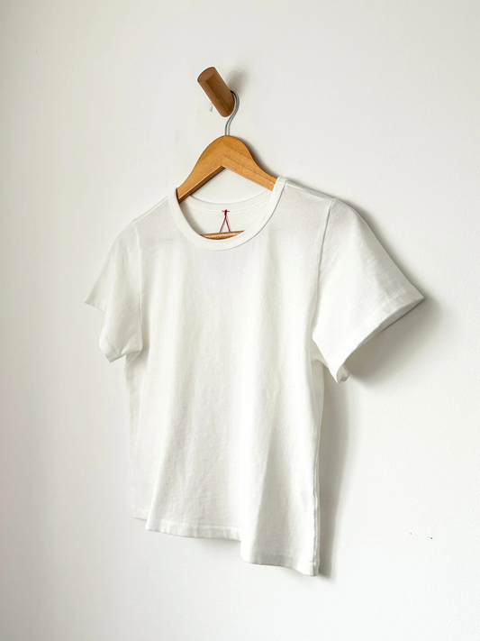 The Little Boy Tee | Vintage White