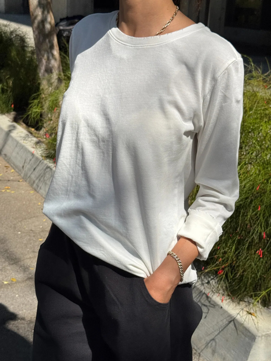 Everyday Long Sleeve | Vintage White