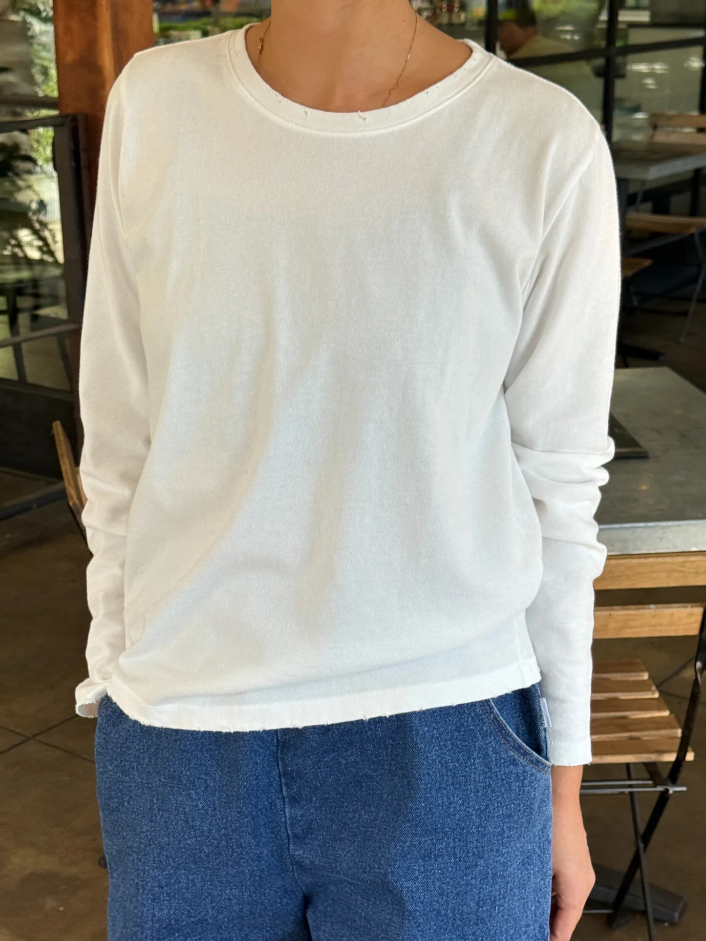 Everyday Long Sleeve | Vintage White