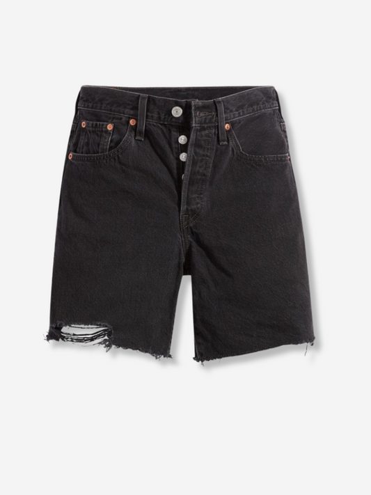501 Mid Thigh Women's Shorts | Lunar Black