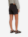 501 Mid Thigh Women's Shorts | Lunar Black