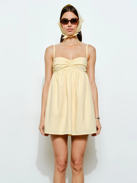 Margot Babydoll Dress + Scarf