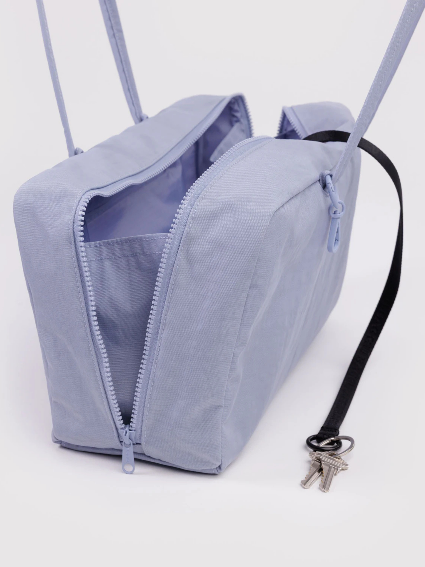 Medium Nylon Bowler Bag | Mist