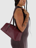 Leather Bowler Bag | Mahogany