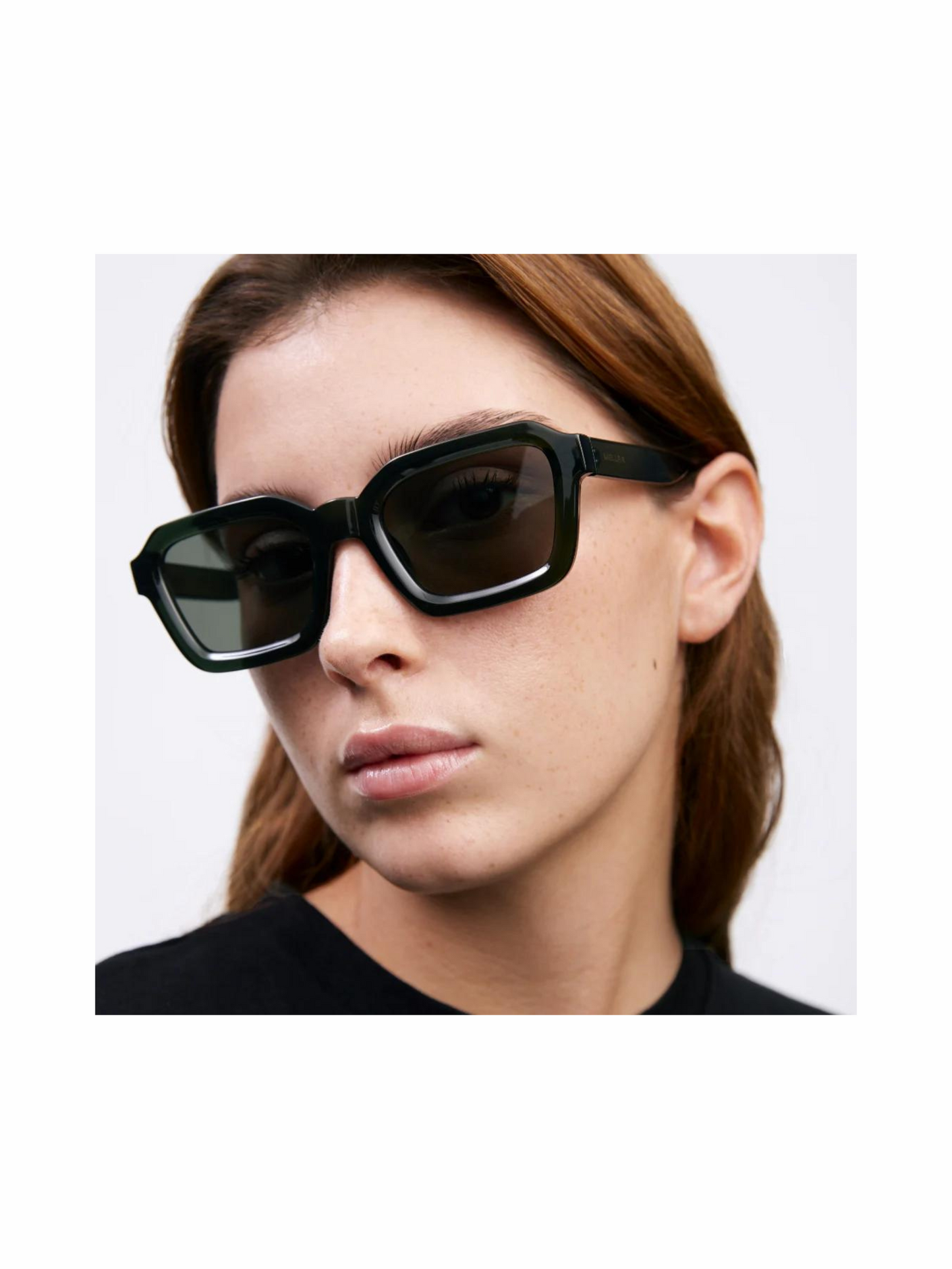 Nayah Sunglasses | Moss Olive