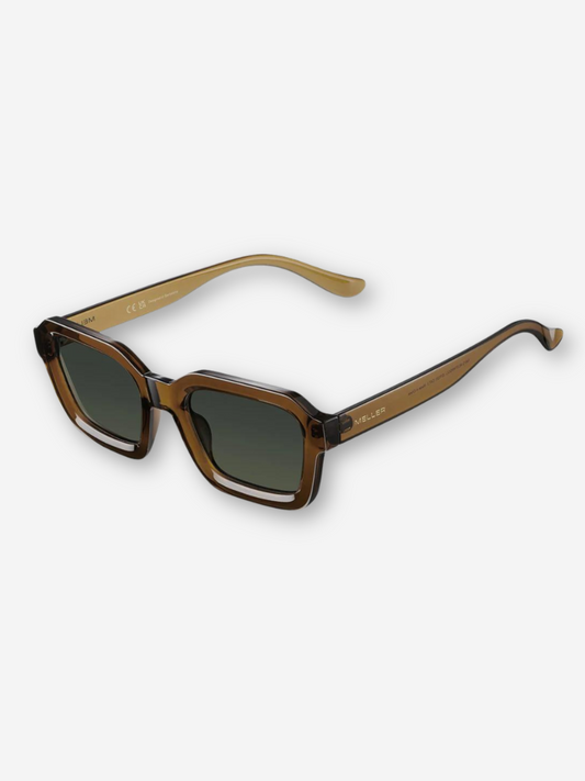 Nayah Sunglasses | Mustard Olive