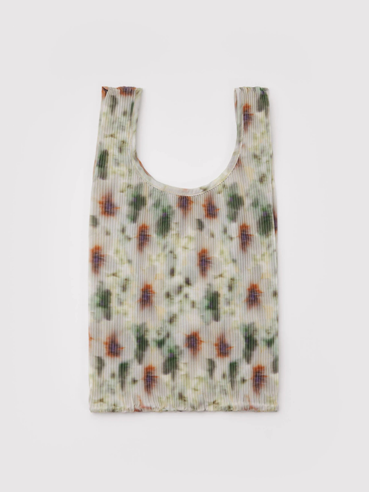 Pleated Baggu | Abstract Floral