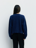Reba Sweater Navy-Grey
