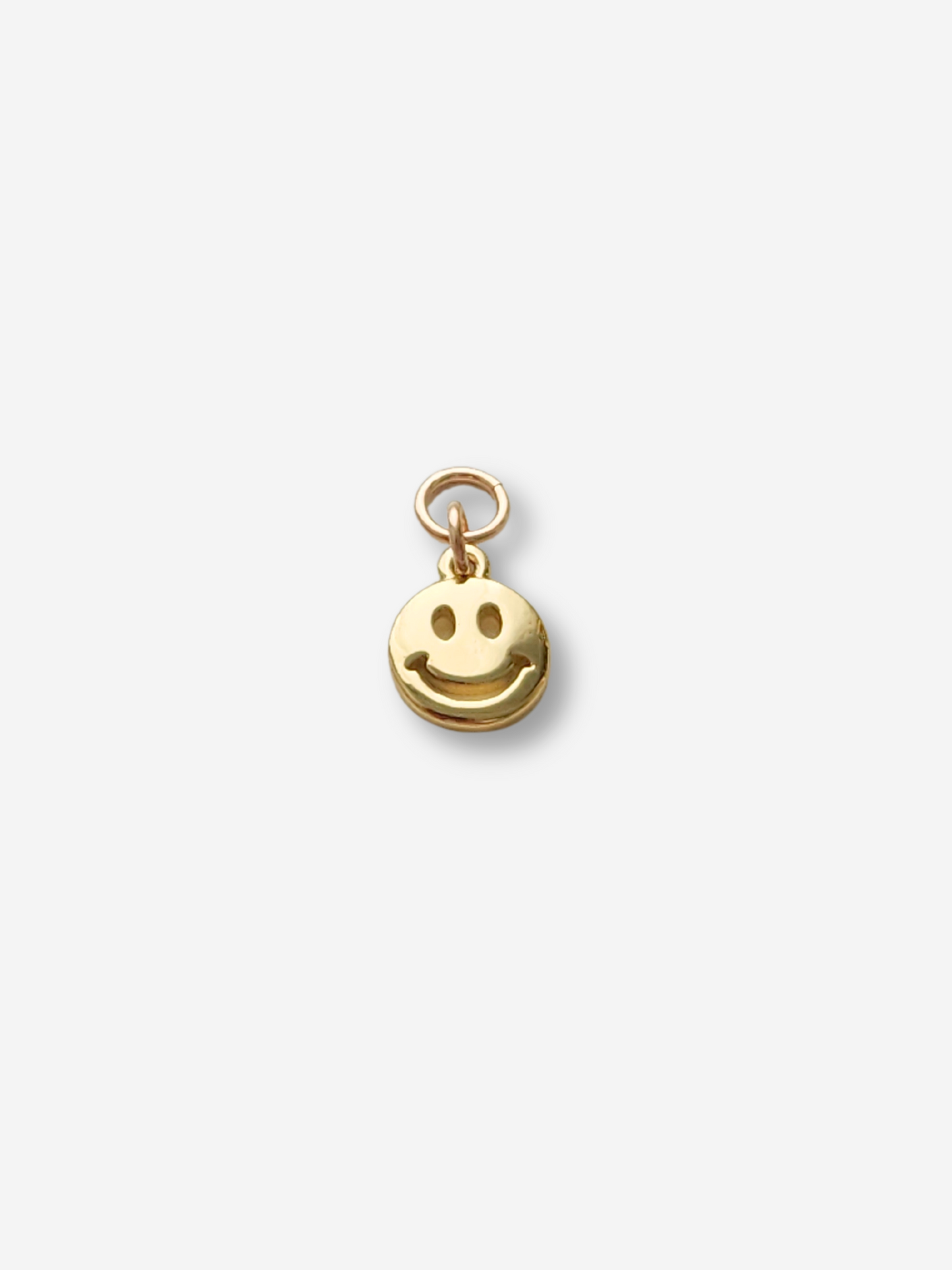 GOLDIE | Smiley Hoop Charm