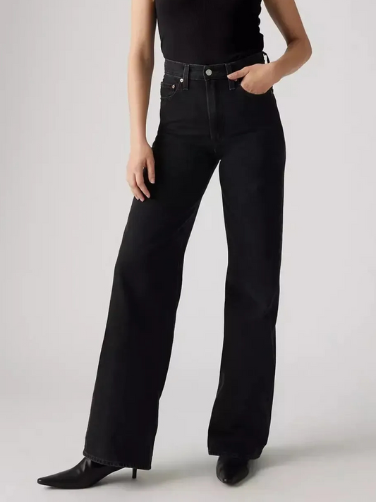 Ribcage Wide Leg Jeans | Rosie Posie