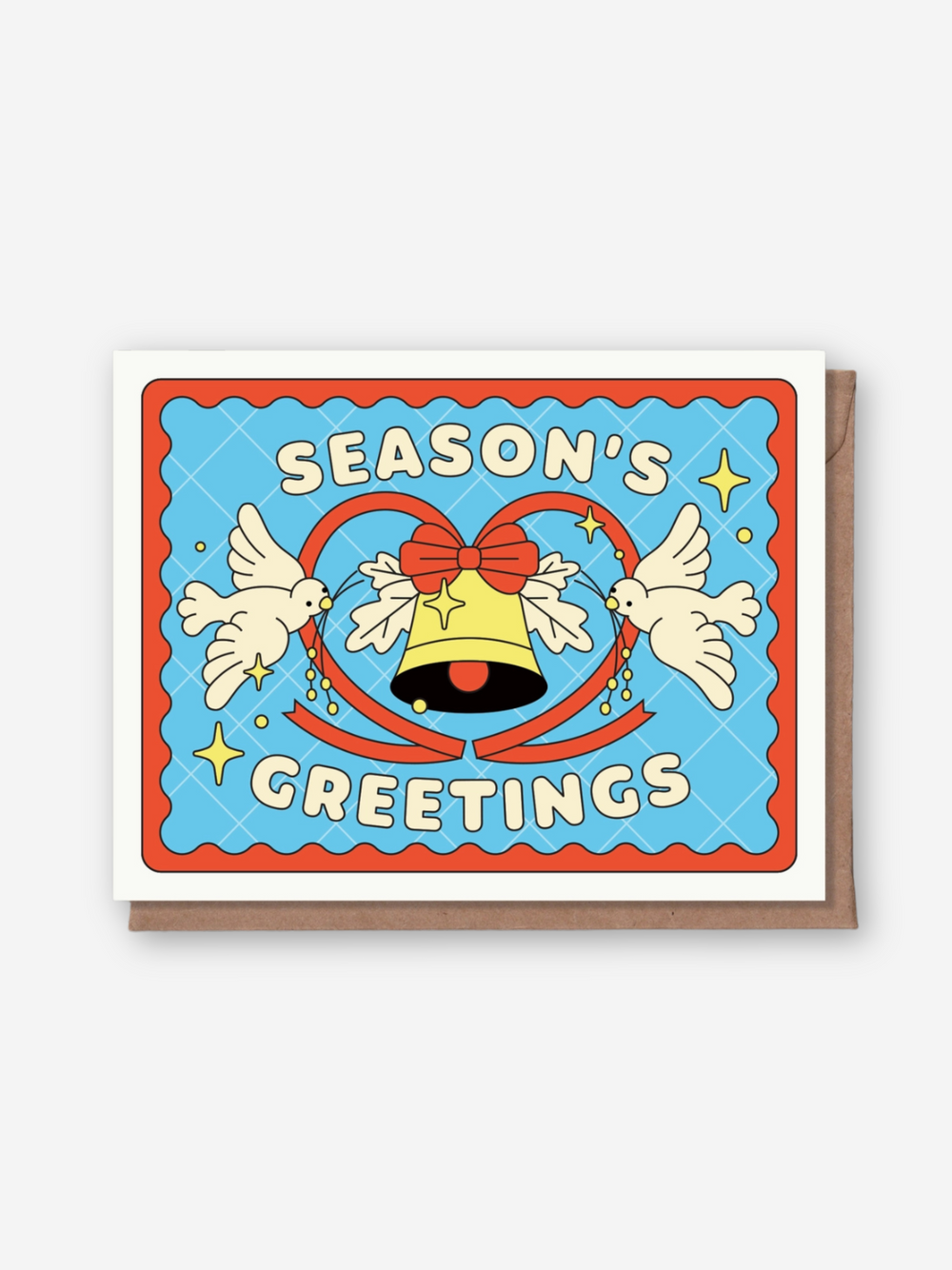 Seasons Greetings Dove Card