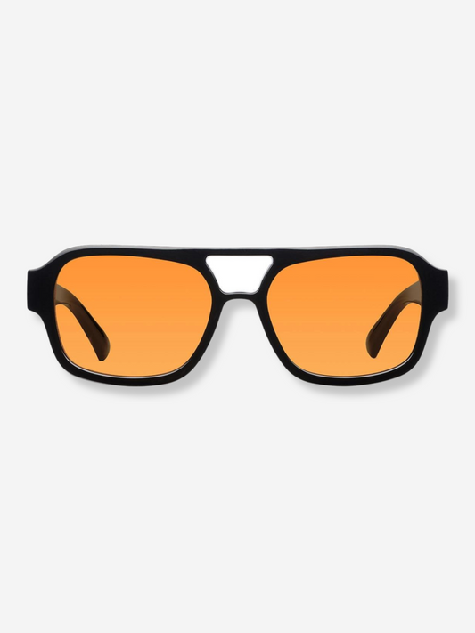 Shipo Black Orange Sunglasses