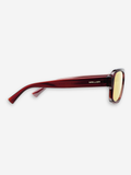 Shipo Sunglasses Maroon Yellow