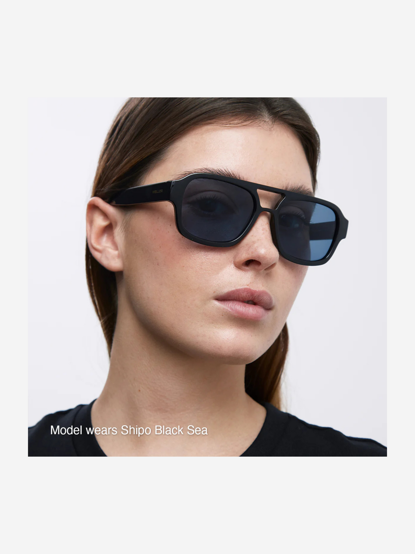Shipo Sunglasses | Black Peach