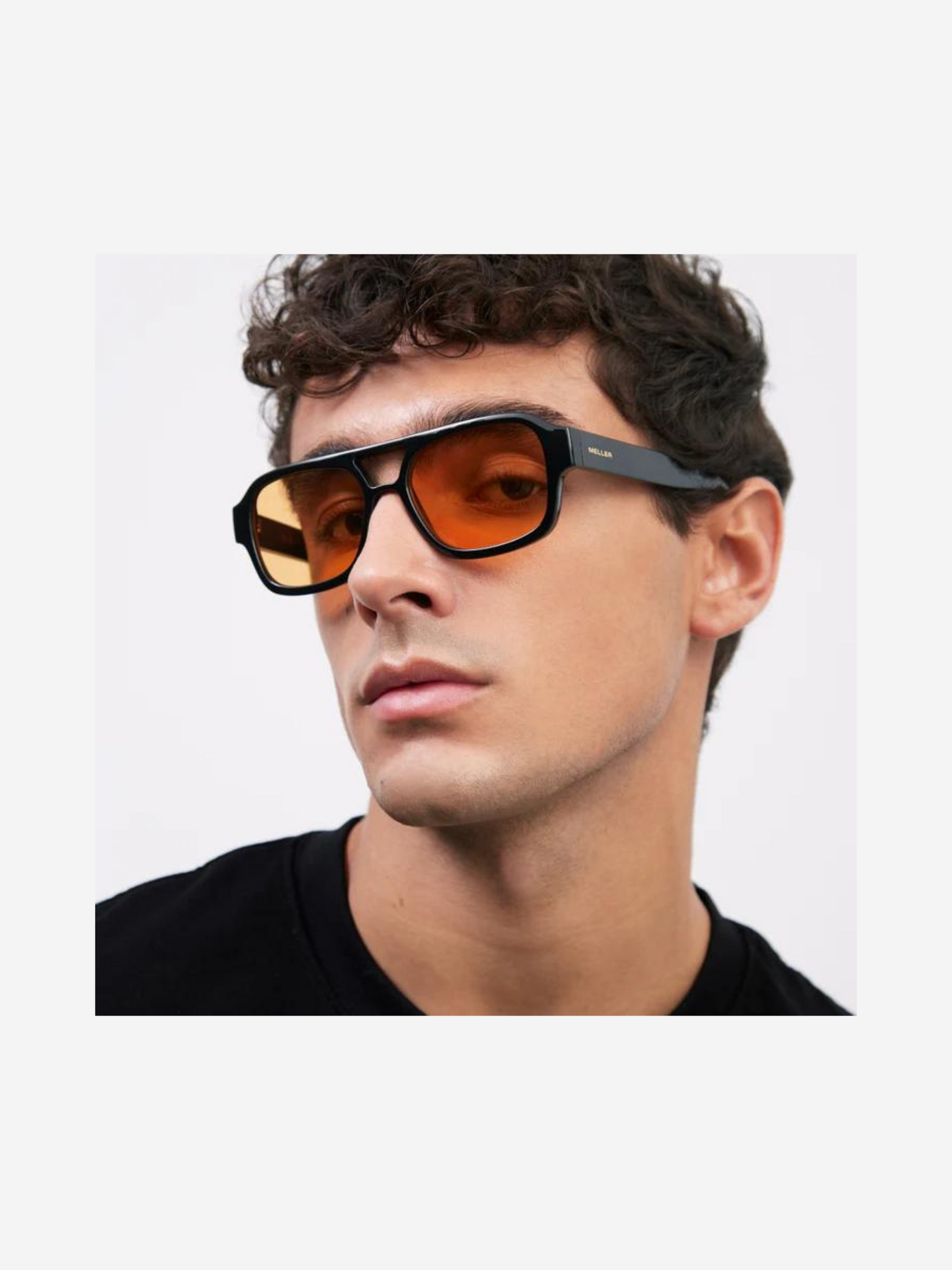 Shipo Black Orange Sunglasses