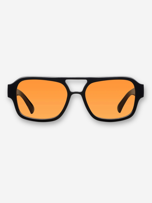 Shipo Sunglasses | Black Orange