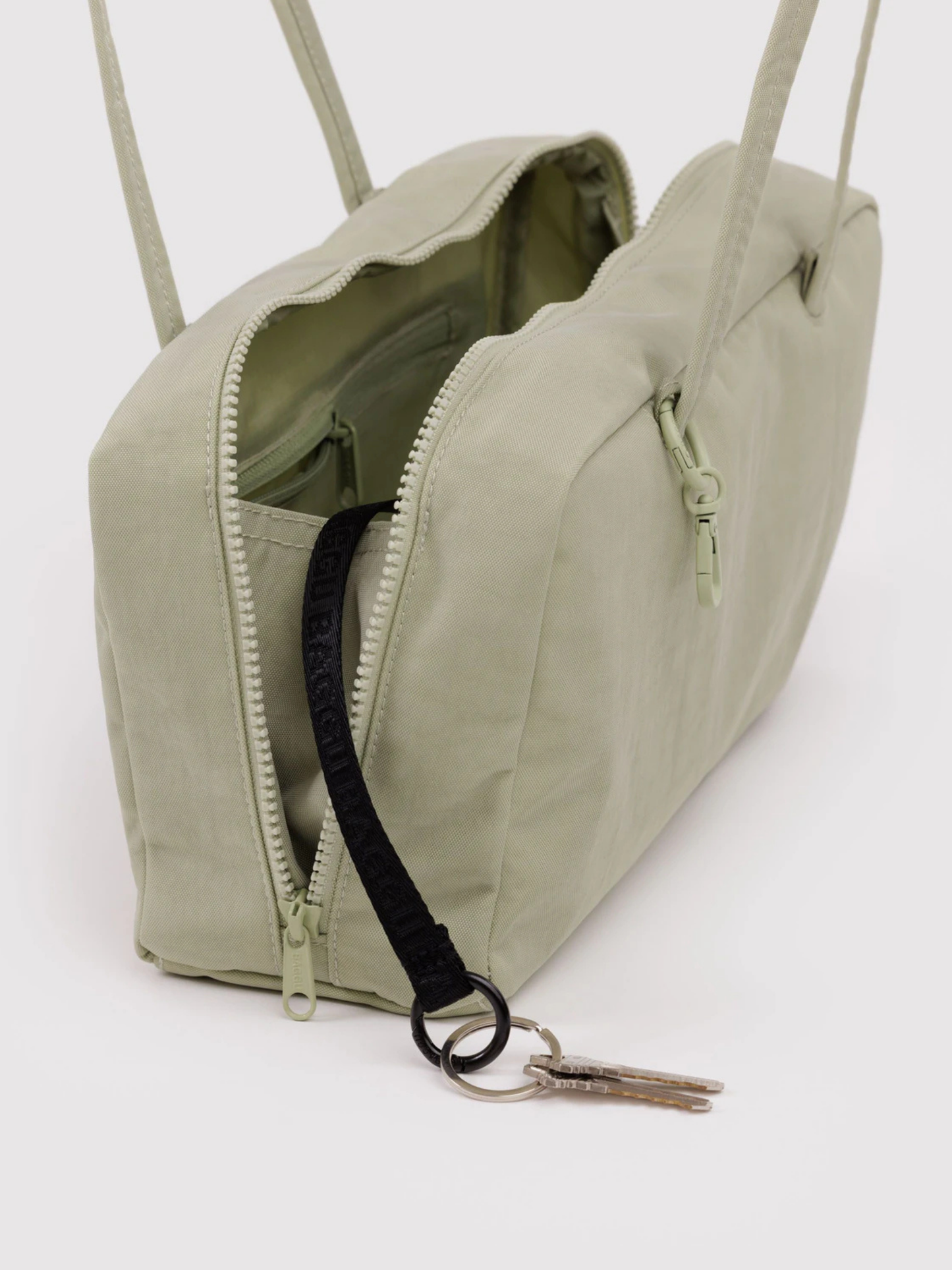 Nylon Bowler Bag | Celadon