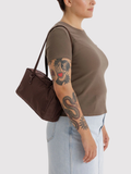 Nylon Bowler Bag | Coffee