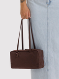 Nylon Bowler Bag | Coffee