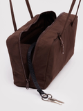 Nylon Bowler Bag | Coffee