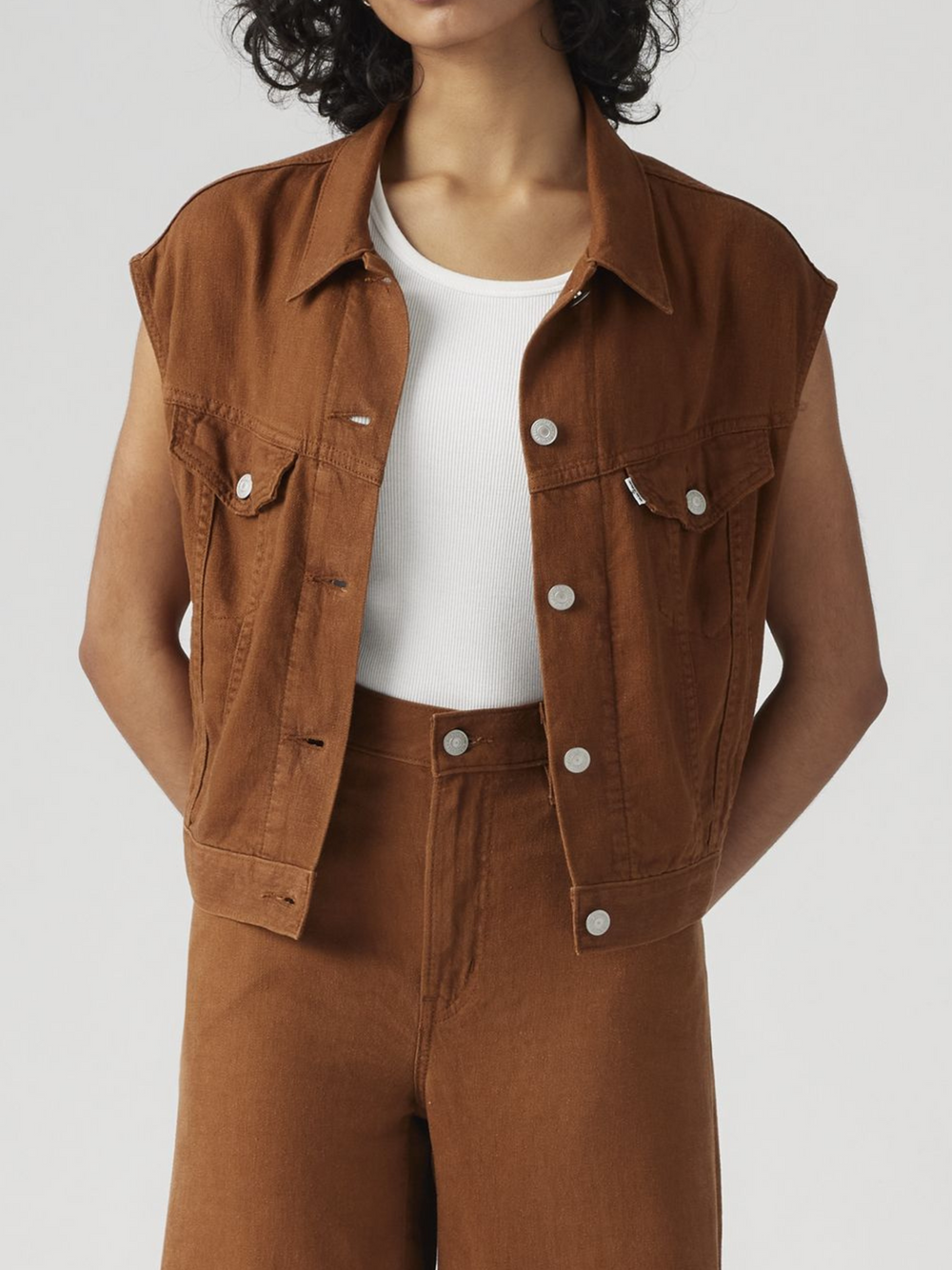 Shrunken '90s Vest | Sorrel Horse