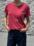 Vintage Boy Tee | Crayon Red