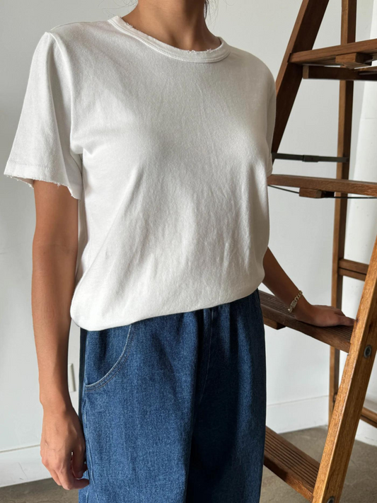 Vintage Boy Tee | White